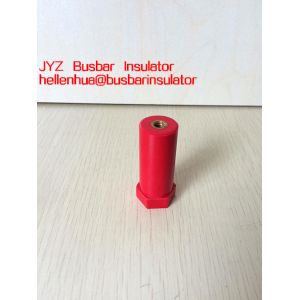 JYZseries bus bar support insulator brass insert DMC L.V electric insulator