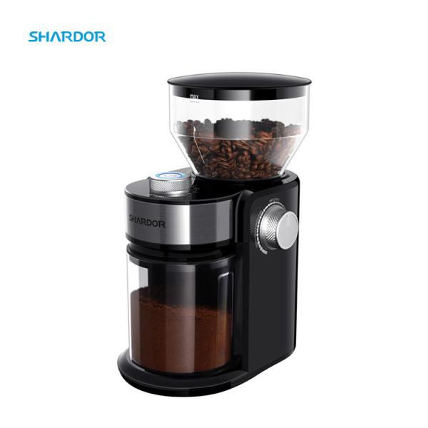 Buy Removable Adjustable Burr Coffee Grinder EU Plug Small 16 2 To 12 Cups at wholesale prices
