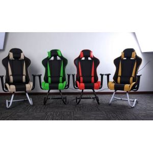 PU Leather Racing China Gaming Chair with Butterfly mechanism