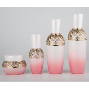 Glass Cosmetic Bottles Lotion Bottles Cream Jars Skincare Packaging OEM