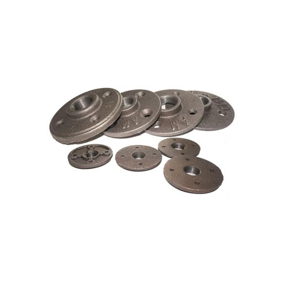 Durable Galvanized Malleable Iron Floor Flange , 1 Inch Floor Flange For Toilet