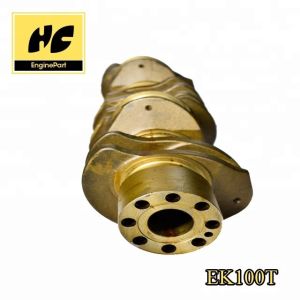 Durable Hino Truck Parts , Truck Engine Diesel Engine Crankshaft EK100T