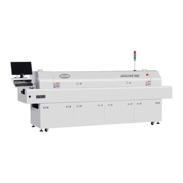 Buy smt machine led light making reflow oven machine with computer and rail jaguar M6 at wholesale prices