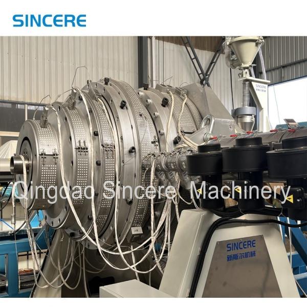 Single Screw Casing Hollow PVC Connection Pipe Manufacturing Making Machine Extruder