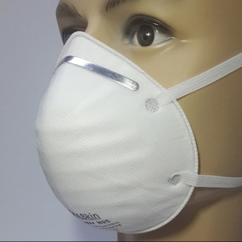 Health Respirator N95 Face Mask Medical Use / Dustproof 9010 N95 Particulate Filter Mask