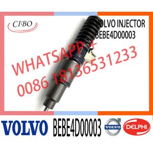 Diesel Engine Fuel Common Rail Injector 20497849 BEBE4D00203 BEBE4D00003 for VOL FH12 TRUCK 425 / 435 BHP