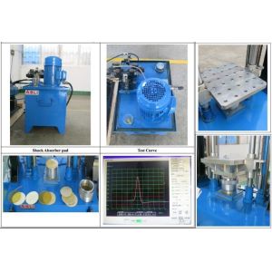 Half Sine Wave Acceleration ISO Acceleration Mechanical Shock Test Machine