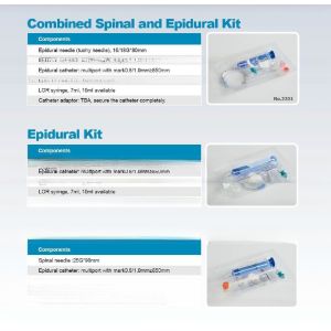 Class I Disposable Anesthesia Epidural Kit for Injection Puncture