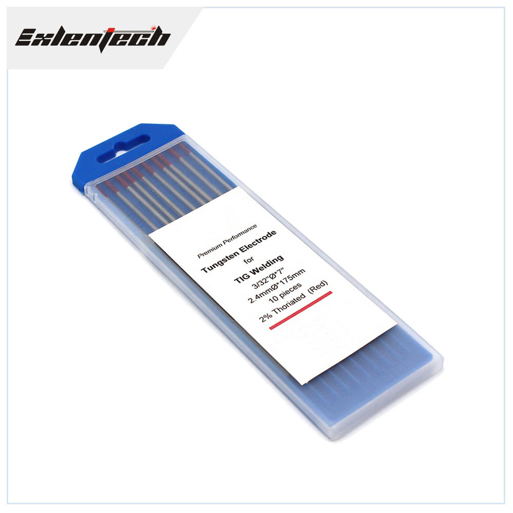Quality Red Head TIG Welding Machine Spare Parts Tungsten Electrode For TIG Welder Torch for sale