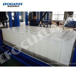Industrial 30t Block Ice Making Machine with Fast Freezing Speed and Stable