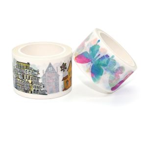 Quality Japanese Washi Masking Tape Anti UV Colorful Art Design Washi Tape Japanese Washi Masking Tape for sale
