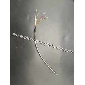 Durable Cartridge Heaters With Flexible Steel Hose Protection