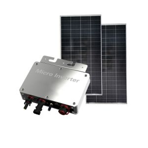 Silver Micro Inverter Solar Panel
