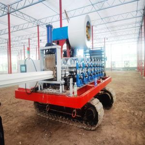 Quality Seamless Eavestrough Machine Gutter Making Machine 5000 kg for sale