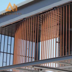 Aluminium louvers