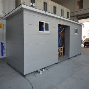 35sqm Shutter Door Garbage Sorting Room Modern Prefab Tiny Homes