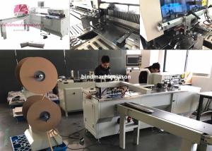 Quality Twin loop wire binding machine with punching function PBW580 for calendar for sale