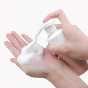 Custom 100ml 120ml Plastic Foam Pump Bottle For Hand Wash Liquid Facial Cleanser