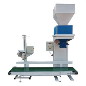 Dustproof Rice Pellet Packing Machine Counting 50kg Bagging Machine