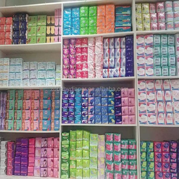 Hot Selling Good Quality Shiny Girl Brand Ladies Sanitary Napkin for Night Use
