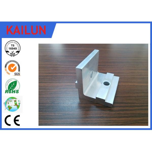 Mill Finish 90 Deg Anodised Aluminium Angle with Punching Hole for Solar