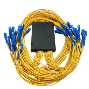 Fiber Optic Communication Equipment 1X32 PLC SC UPC Splitter Box with Network