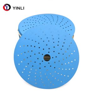 China 15 Hole 800 Grit Orbital Sandpaper 6 Inch 125mm Sanding Discs on sale