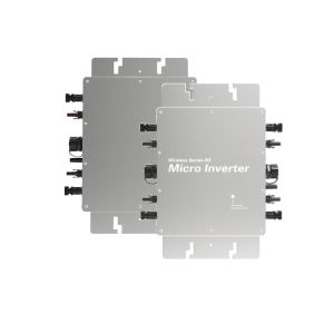 Ip65 Waterproof Smart Micro Inverter 2400w Silver Hybrid Micro Inverter