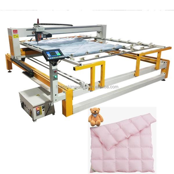 Customized Single Needle Computerized Blanket Quilt Making Machine Cotton Duvet