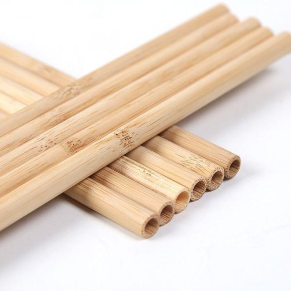 Buy 100% Natural Rattan Reusable Biodegradable Disposable Drinking Glasses Bamboo Straws at wholesale prices
