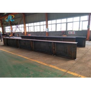 Prefab Steel Structure H-Section Columns Beams Q235B Q355B