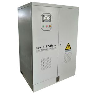 China Three Phase 2500KVA Without Distortion Servo Motor Type Full Auto AC Separate Regulation Voltage Stabilizer on sale