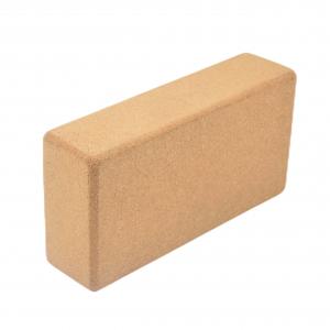 Quality Sweat Absorbing Cork Yoga Blocks Brick Skid Proof 3 X 6 X 9 for sale