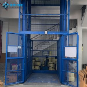 Electric Hydraulic Cargo Lift Hoist Platform for Factory & Storage