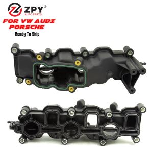 Quality ZPY New INTAKE MANIFOLD 059129711 &amp; 059129712 For Audi A4 A5 A6 for vw 059129711 059129712 for sale