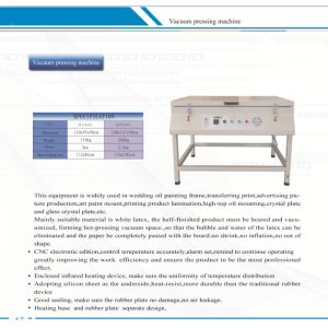 Quality 60&quot; Vacuum Hot Pressing Album Making Machine CE Certificate All In One for sale