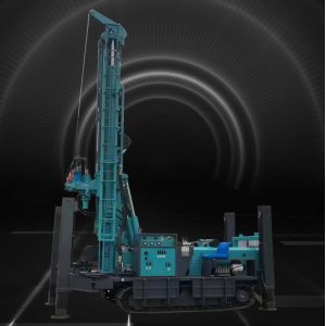 China 350m Drilling Depth Pneumatic DTH Crawler Drilling Rig for Water Well Drilling Rig Machine Driven by Diesel Engine for Sale on sale