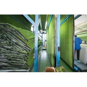 Indoor Outdoor Artificial Grass Carpet / Playground Turf Carpet Tiles Lawn