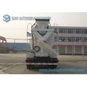 6X4 Dongfeng Dalishen Transit Cement Mixer Truck 10000 Litre White Colour