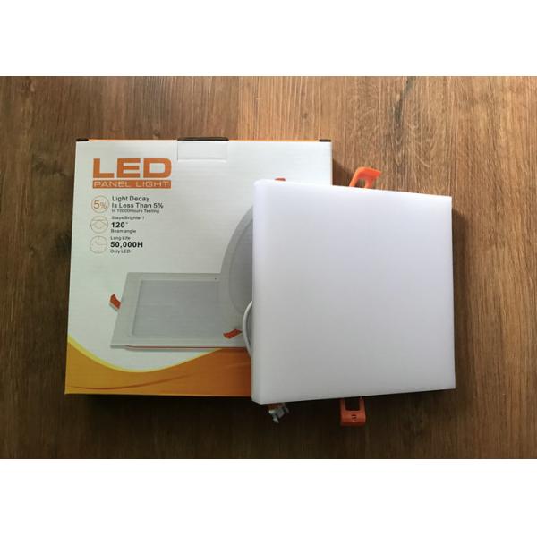 Rimless LED Slim Panel Light 18w Back - Lit 1980LM Isolated Driver 120mm