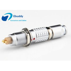 Lemo 2 pin male solder straight Plug Circular push pull connector FGG 0B 302