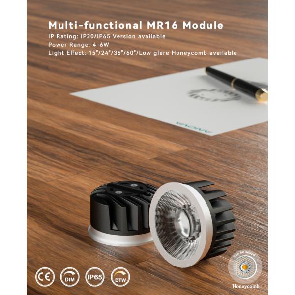 30mm Height MR16 Module 3000K Ultra Thin Commercial Lighting Downlight