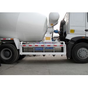 10 Cubic Meters Concrete Mixer Truck With Pump A7 371HP 6X4 RHD