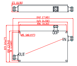 150-1000MHz N Female Directional Coupler