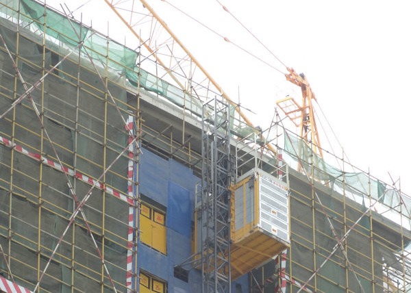 Buy Modular Standardizing System Safety 450m Construction Site Lift at wholesale prices