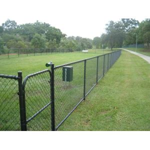 galvanized chain link fence-diamond wire mesh- pvc coated chain link fence