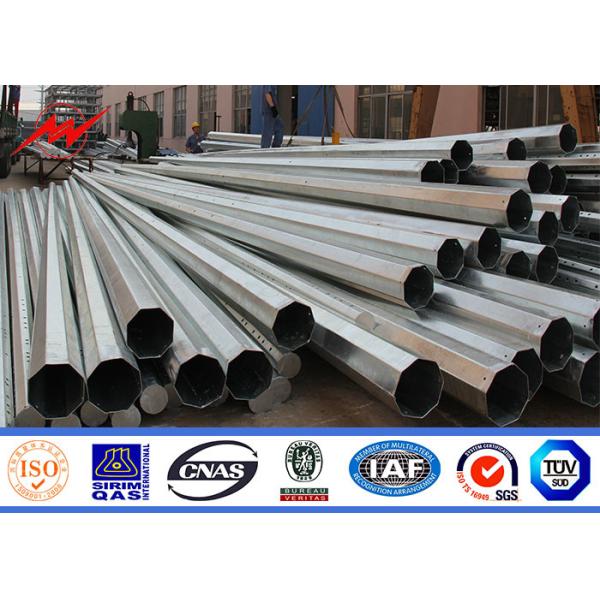 Buy 110kv Galvanization ASTM A123 Steel Electrical Poles at wholesale prices