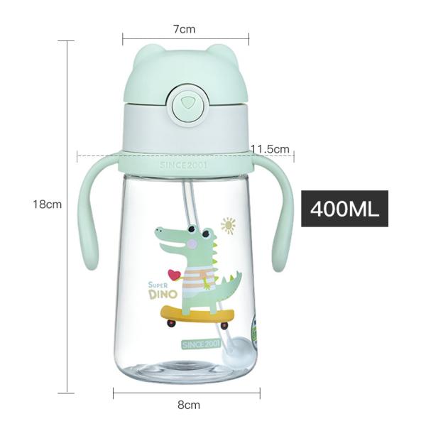 475ml 470ml 450ml 400ml Vacuum Tumbler Mug Drinking Kids Plastic Children One Touch Drink Straw