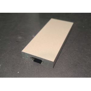 OEM / ODM Aluminium Edge Profile Modular Kitchen Aluminium Profile Glass