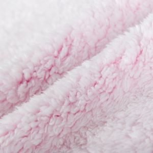 100% Polyester Soft Knitted Plush Fleece Shu Velveteen Fabric for Your